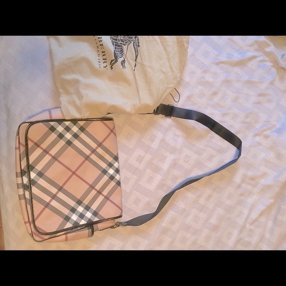 Auth  Burberry messenger bag unisex - Picture 2 of 13